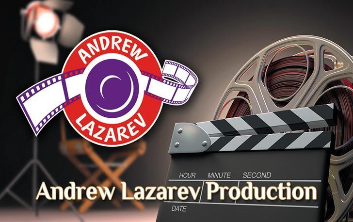 Визитка Andrew Lazarev Production - лицевая сторона